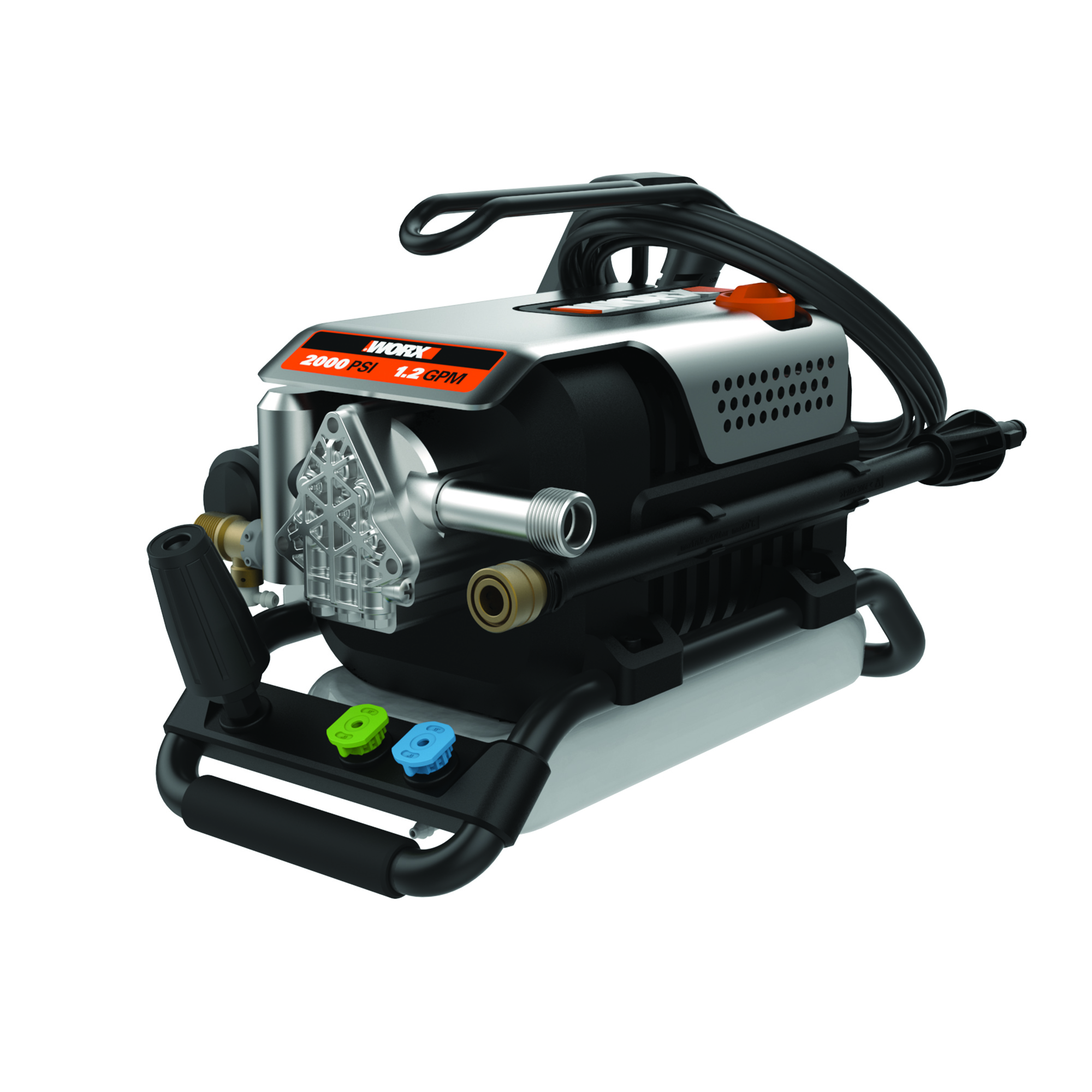 New WORX 13 Amp 1800 PSI Electric Pressure Washer Combines Power